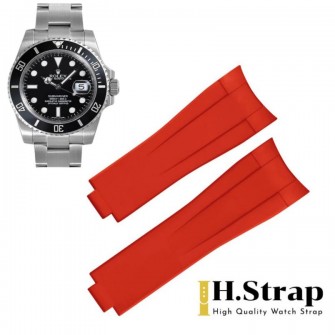 Submariner 40mm High Quality Rubber RED
