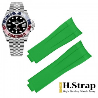 GMT Master2 40mm High Quality Rubber right Green