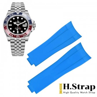 GMT Master2 40mm High Quality Rubber right Blue