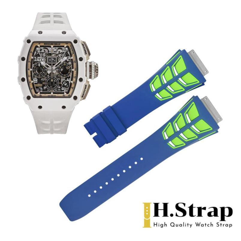 RM11-03 High Quality Rubber Blue&Apple Green Two tone
