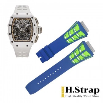 RM11-03 High Quality Rubber Blue&Apple Green Two tone