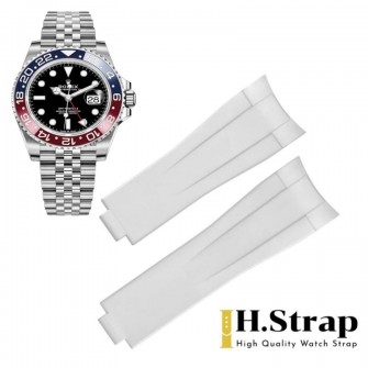 GMT Master2 40mm High Quality Rubber White